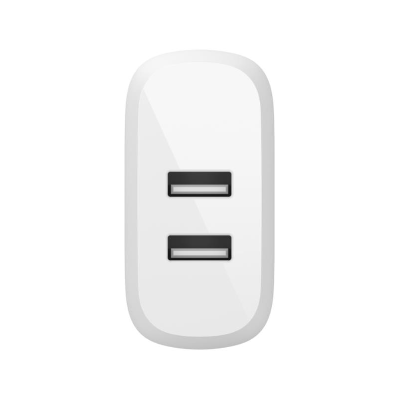 Belkin Dual USB-A White