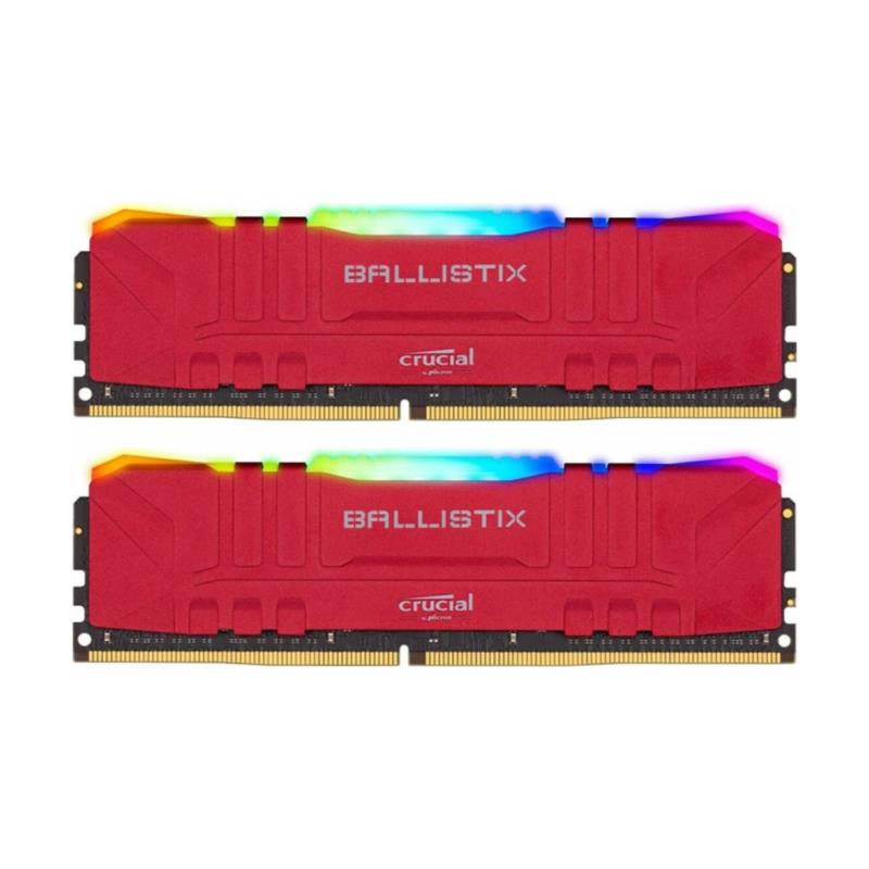 Crucial Ballistix RGB 8GB DDR4-3200MHz C16 UDIMM (BL2K8G32C16U4RL) x2