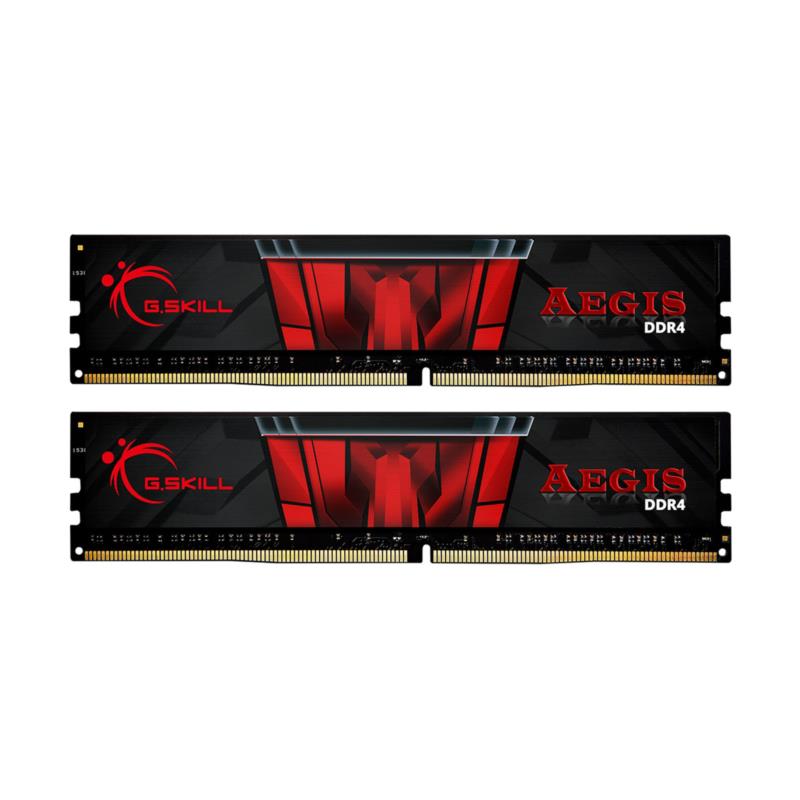 G.Skill Aegis 4GB DDR4-2400MHz C17 (F4-2400C17D-8GIS) x2