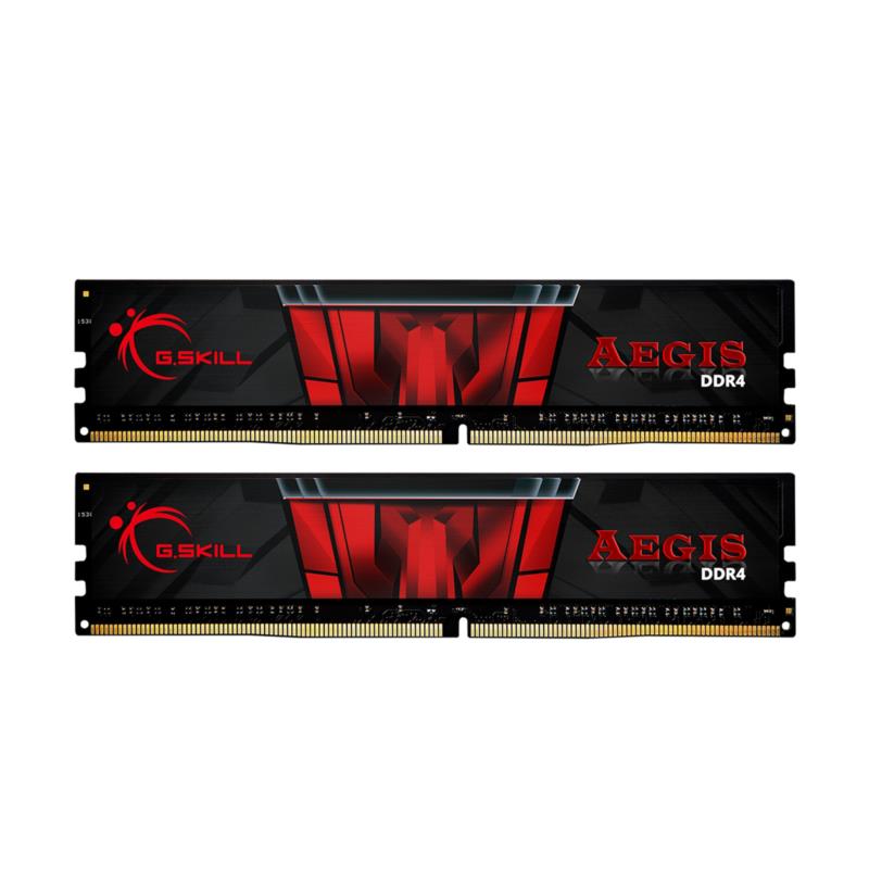 G.Skill Aegis 8GB DDR4-2400MHz CL17 (F4-2400C17D-16GIS) x2