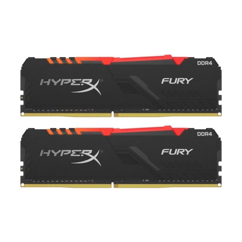 HyperX Fury RGB 16GB DDR4-3000MHz C15 (HX430C15FB3AK2/32) x2