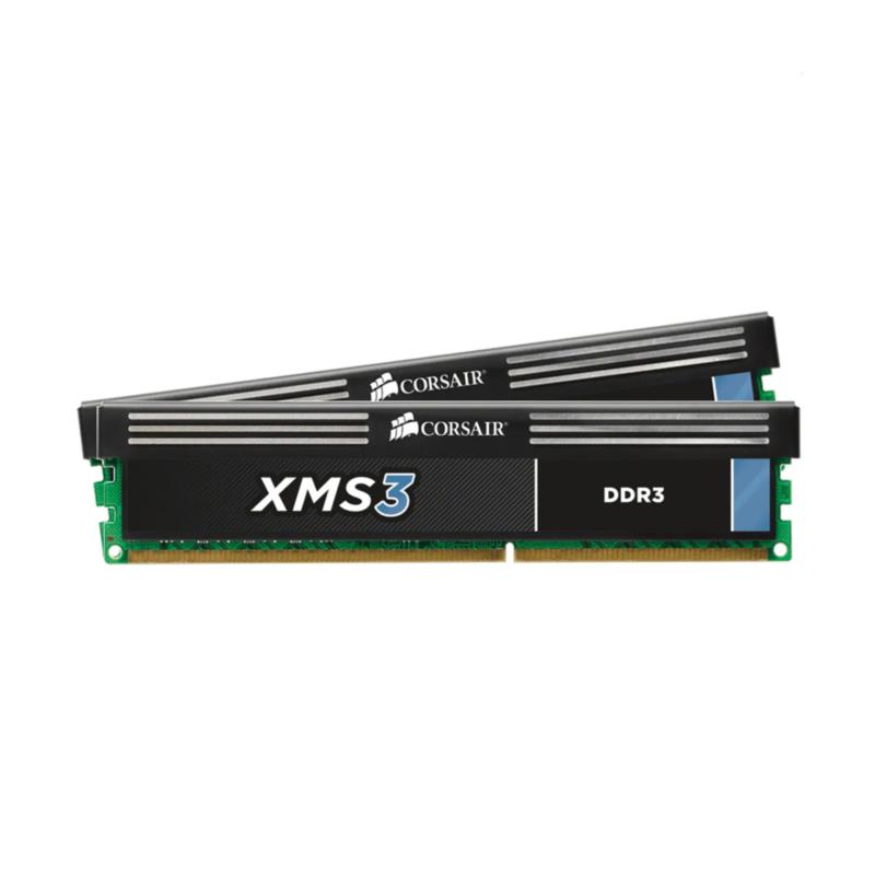 Corsair XMS3 4GB DDR3-1333MHz C9 (CMX8GX3M2B1333C9) x2