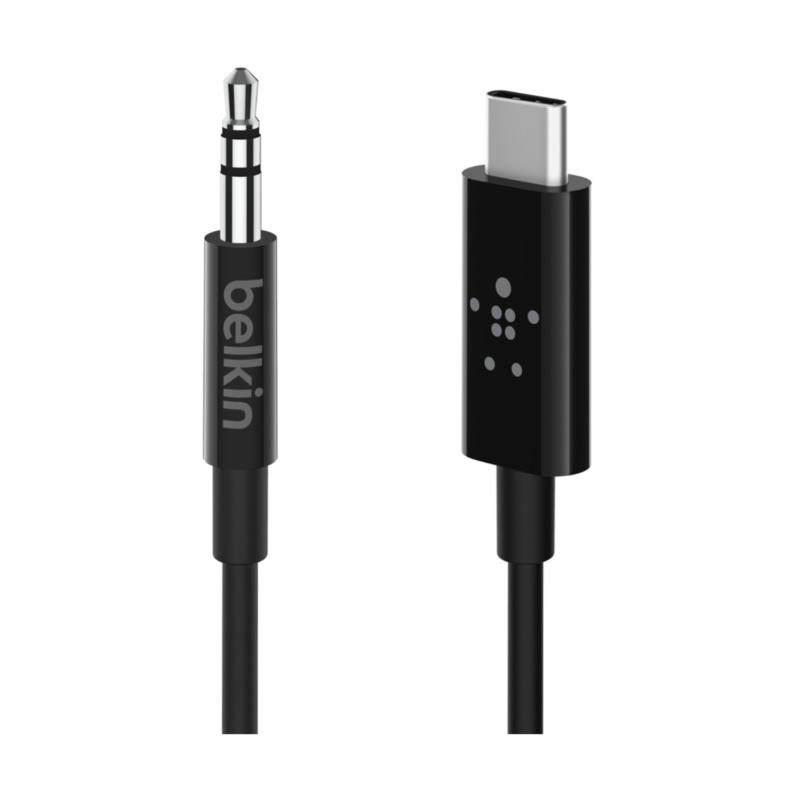 Belkin USB-C σε 3.5mm 1.8m Μαύρο