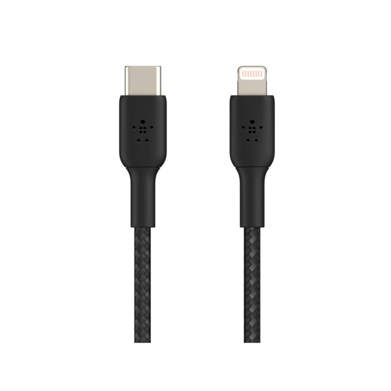 Belkin Lightning σε USB-C BD 2m Μαύρο