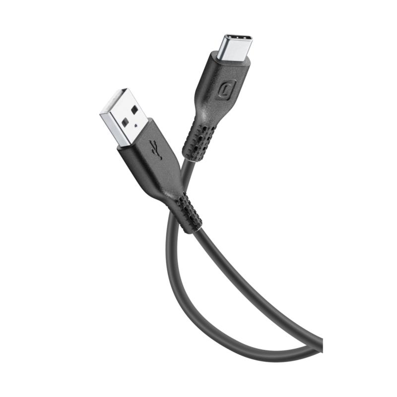 Cellular Line USB to Type-C 1.2M Black