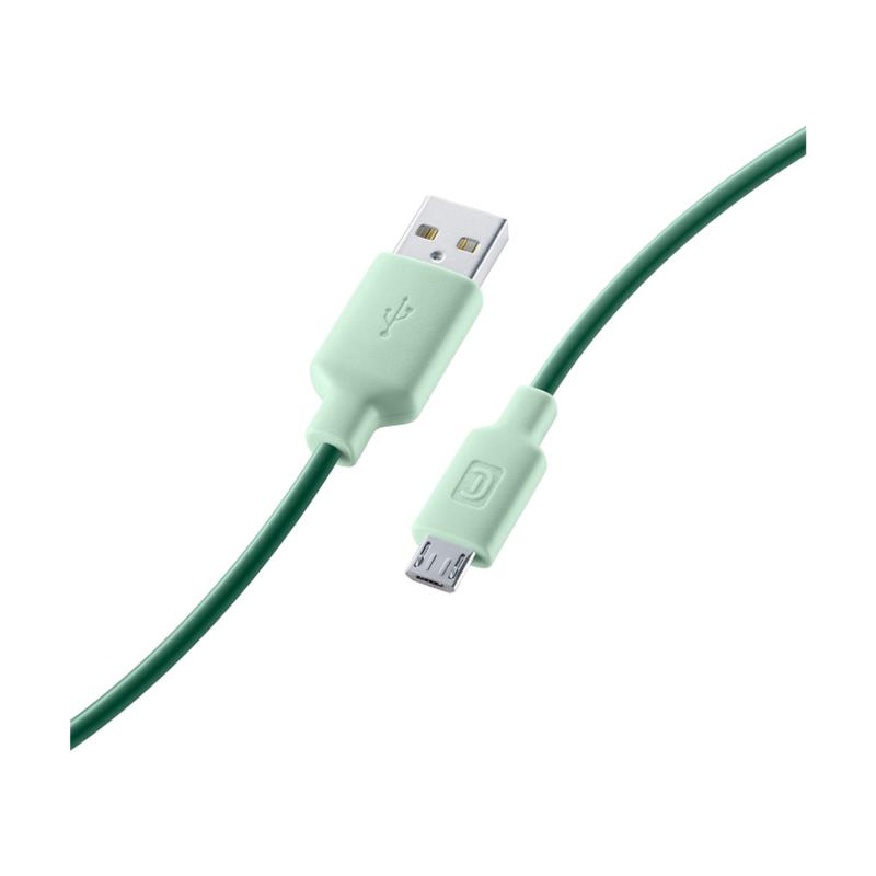 Cellular Line microUSB Smart 100cm Green