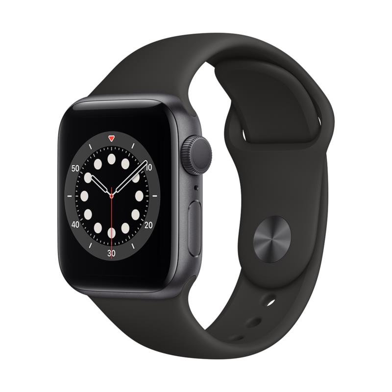 Apple Watch Series 6 40mm Space Grey Black Sportband