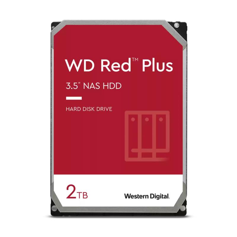 WD Red Plus NAS SATA III 2TB