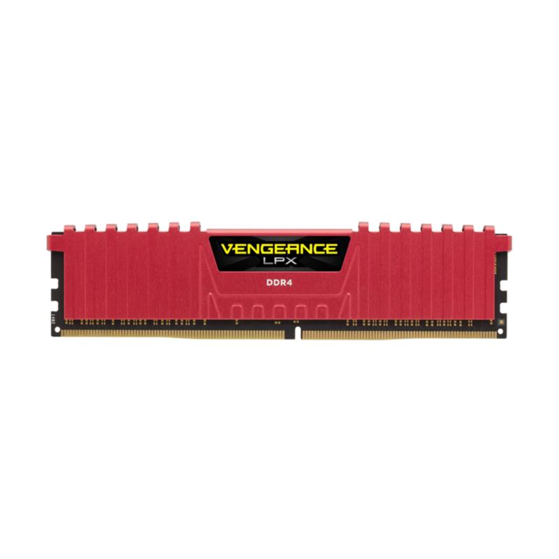 Corsair Vengeance LPX Red 8GB DDR4-2666MHz C16 (CMK8GX4M1A2666C16R)