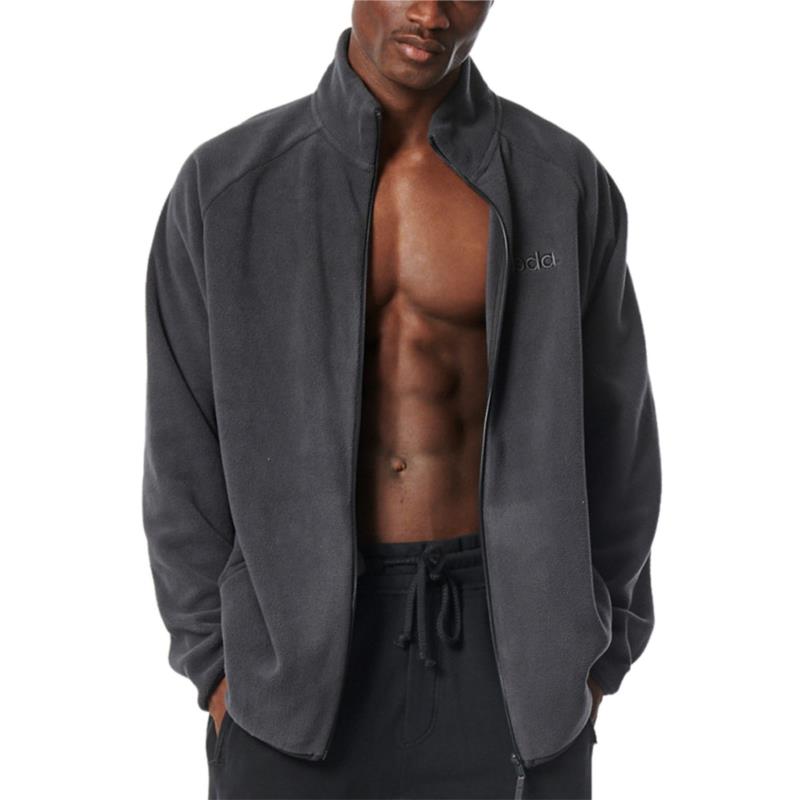 Body Action Polar Fleece Full-Zip Men's Jacket