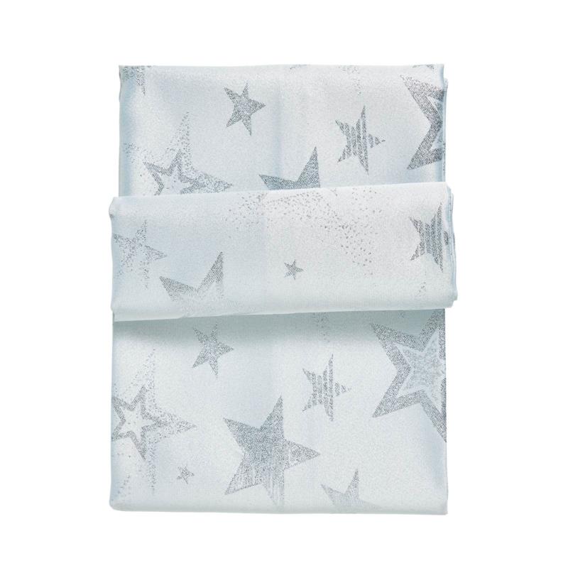 Χριστουγεννιάτικο Τραπεζομάντηλο Polyester 140x180εκ. Christmas 0719 Ασημί-Ιβουάρ Das Home (Ύφασμα: Polyester, Χρώμα: Ιβουάρ) - Das Home - 426214150719