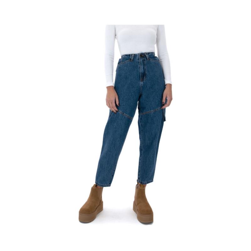 Jeans Sac N Co AZALEA HIGH WAIST SLOUCHY FIT CARGO JEANS WOMEN SAC CO