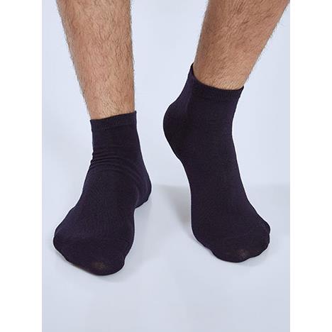 Σετ με 3 ζευγάρια ανδρικές κάλτσες μονόχρωμες WQ9886.0292+1