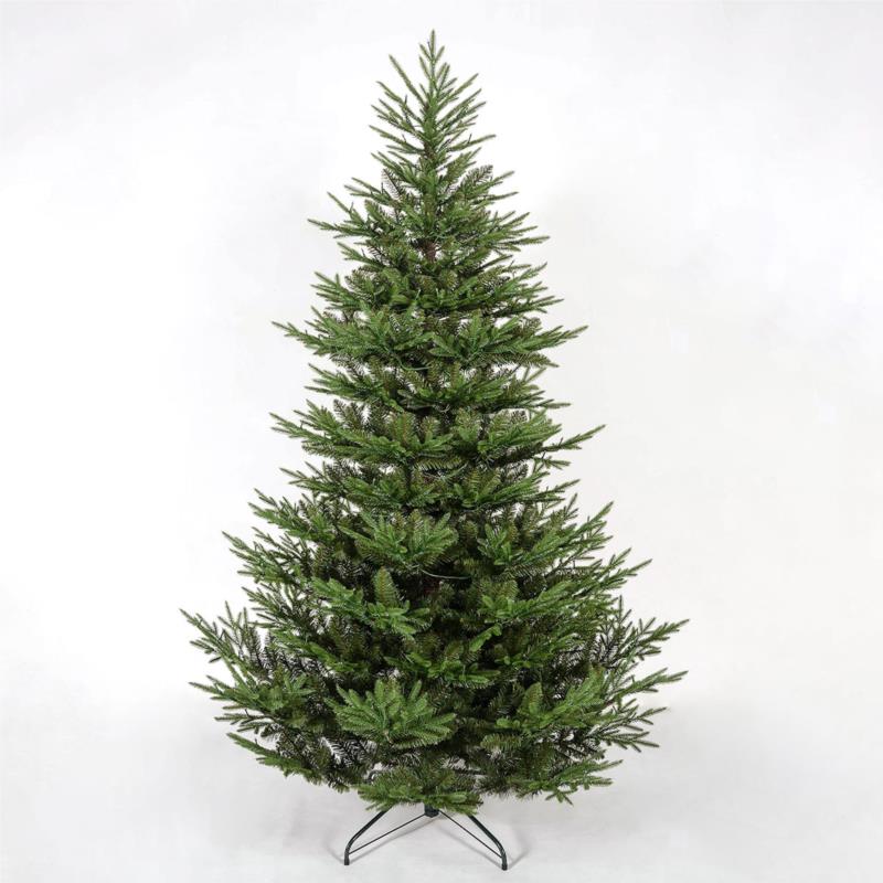 Χριστουγεννιάτικο Δέντρο Κλασικό Πράσινο 210εκ./3218 Κλαδιά Με Μεταλλική Βάση Eurolamp 600-30038