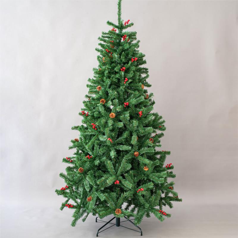 Χριστουγεννιάτικο Δέντρο Κλασικό Πράσινο 210εκ./1116 Κλαδιά Με Μεταλλική Βάση Eurolamp 600-30137