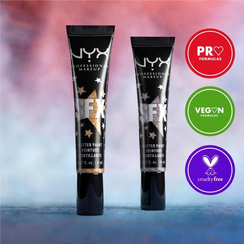 Sfx Glitter Face & Eye Paint 8ml