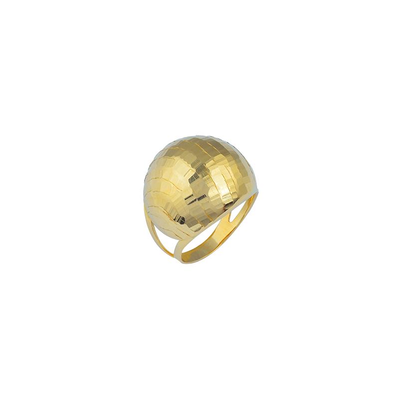 Χρυσό Δαχτυλίδι 14Κ KD00065 - 53.5