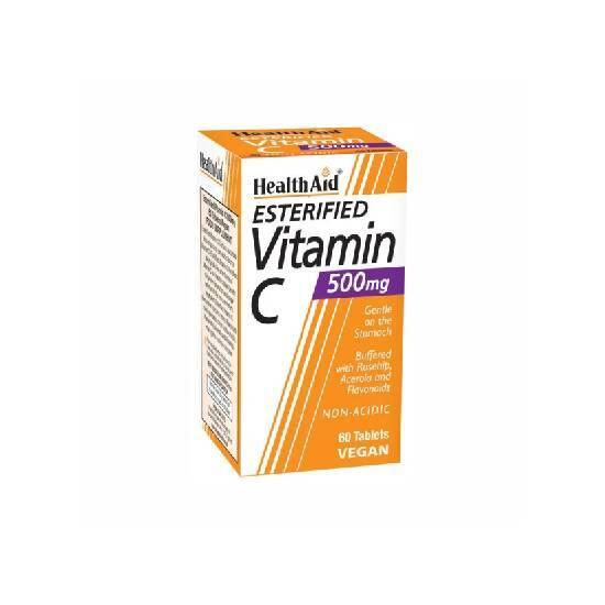HEALTH AID Esterified Vitamin C 500mg 60 Tablets