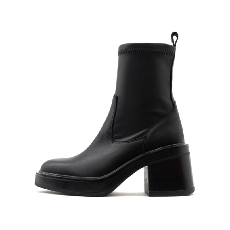 LEATHER HIGH HEEL BOOTS WOMEN INUOVO