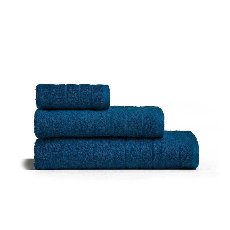Πετσέτα Χεριών 30X50 Melinen Fresca Dark Blue (30x50)