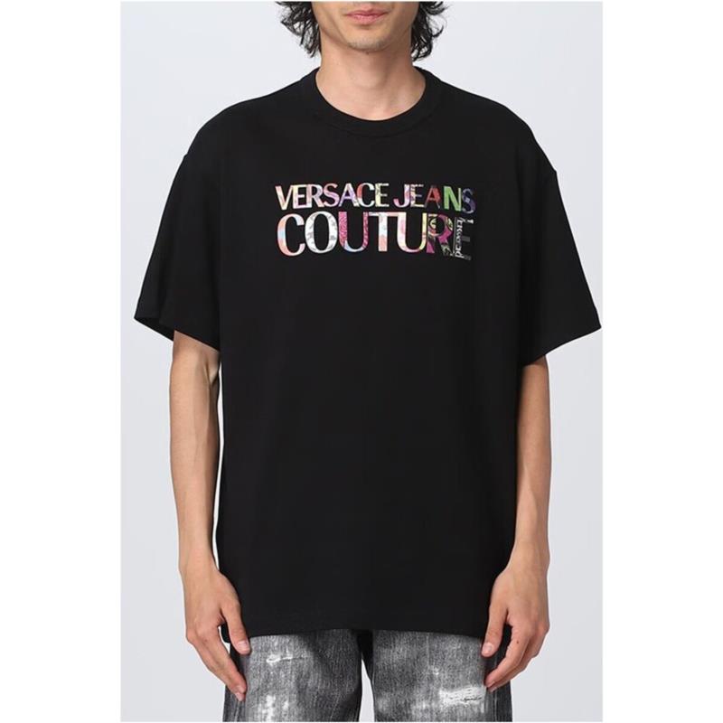 T-shirt με κοντά μανίκια Versace 74GAHG01 CJ01G