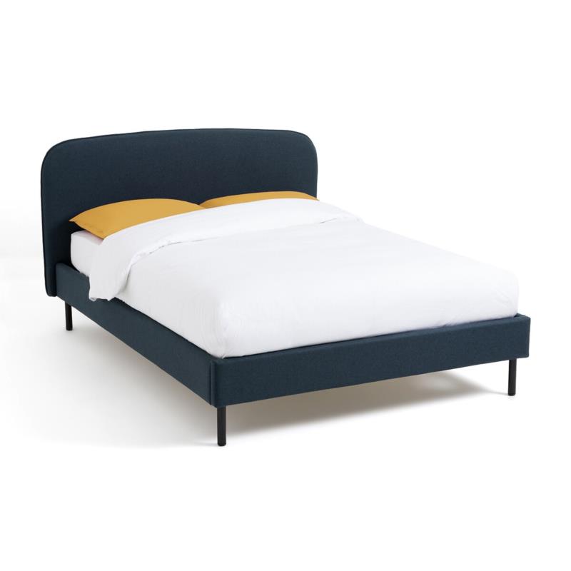 Καπιτοναρισμένο κρεβάτι με τάβλες Μ180xΠ216xΥ101cm