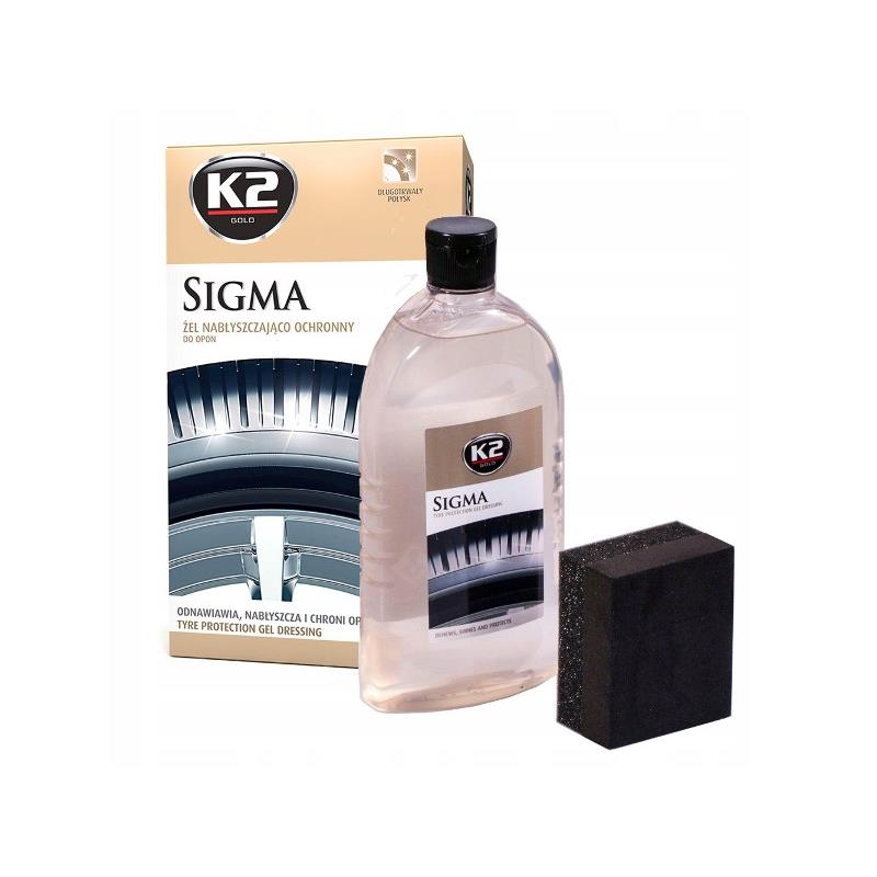 K2 Sigma-Γυαλιστικό ελαστικών 500ML