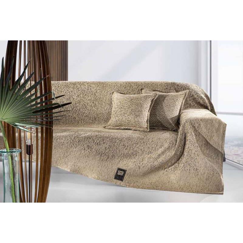 Guy Laroche Ριχτάρι Διθέσιου Καναπέ Matis Natural 180x250cm