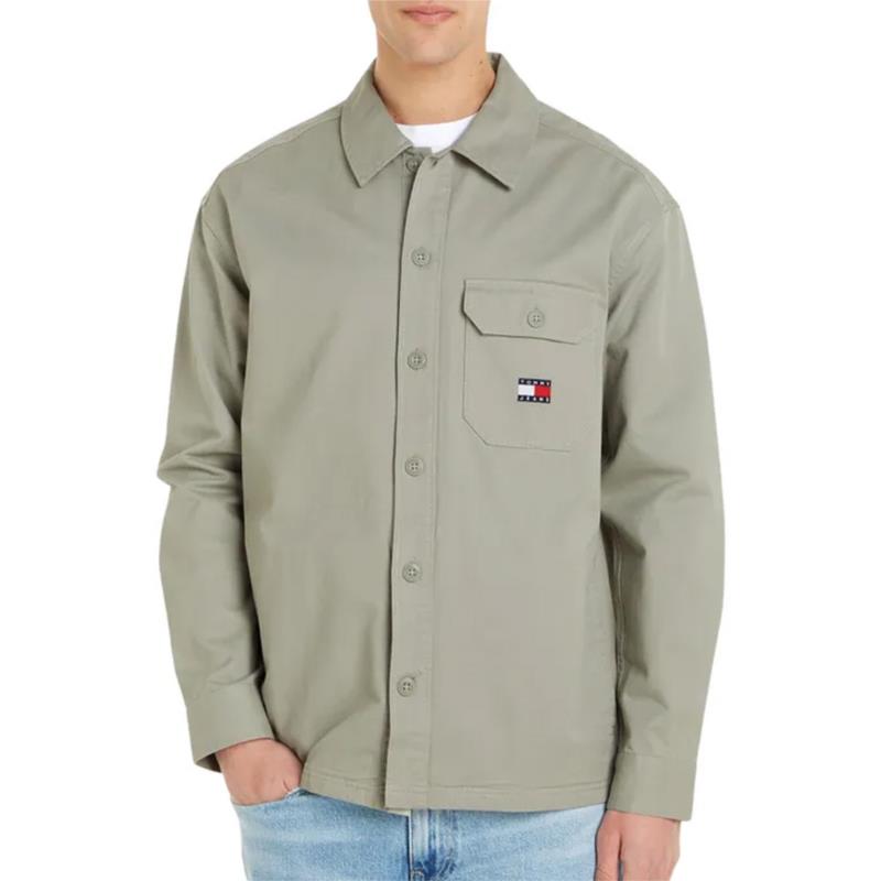 TOMMY JEANS ESSENTIAL SOLID SHIRT MEN