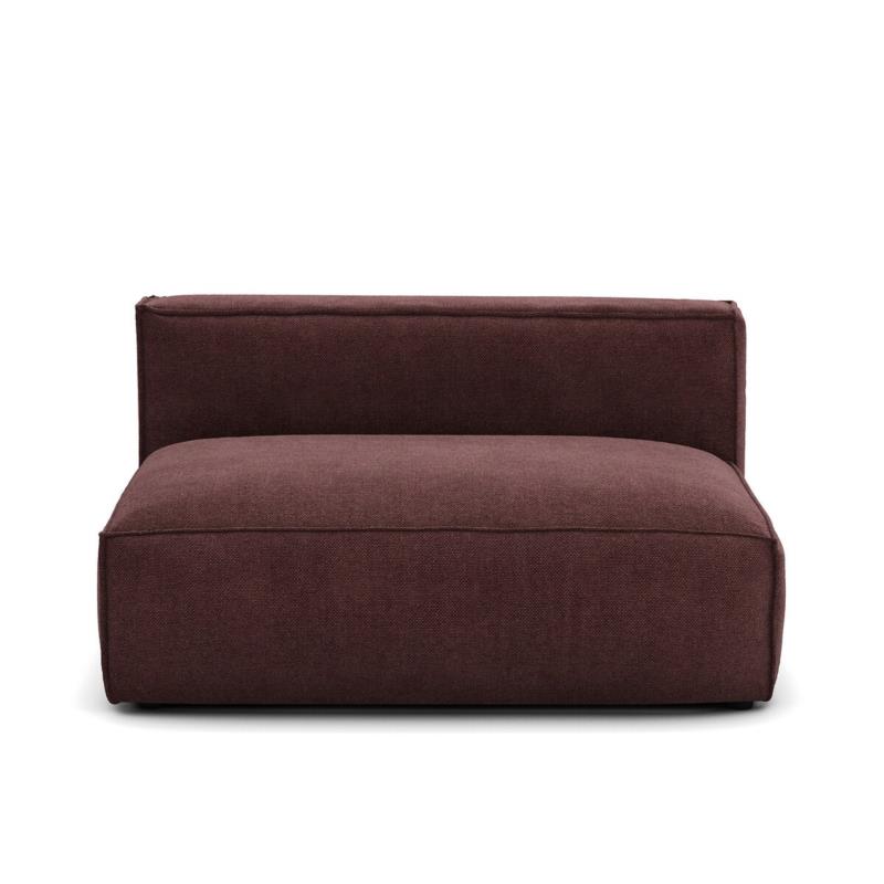 Διθέσιος καναπές με ανάγλυφη ταπετσαρία