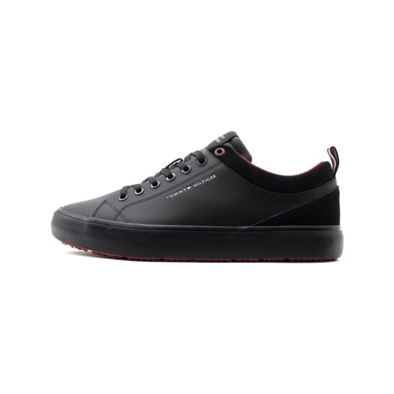 Sneakers Tommy Hilfiger LEATHER MIX VULC CLEAT SNEAKERS MEN
