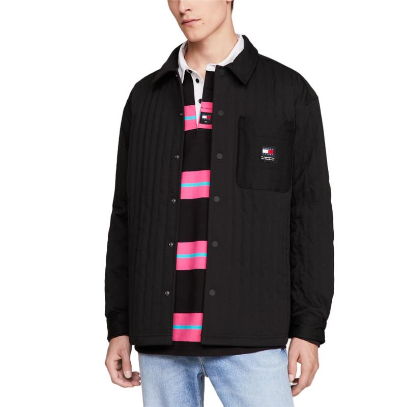 TOMMY JEANS QUILTED OVERSHIRT MEN