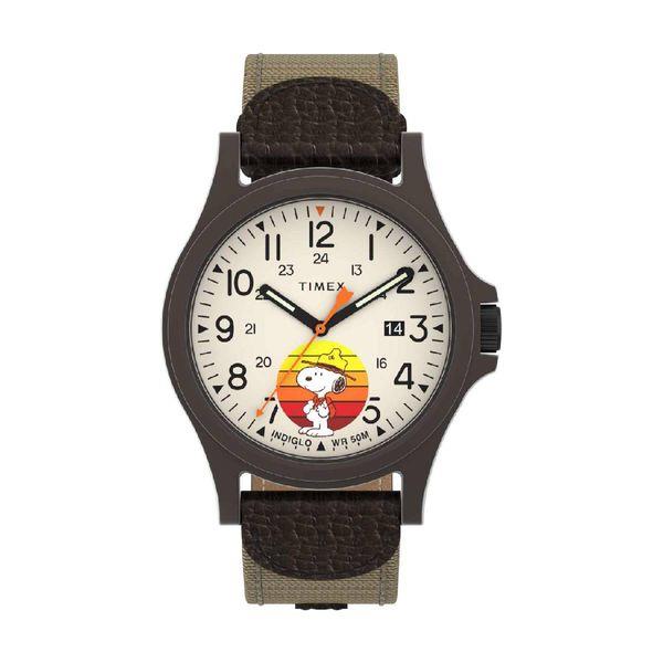 Timex Expedition x Peanuts Beagle Scout Two Tone Fabric Strap Ρολόι Χειρός