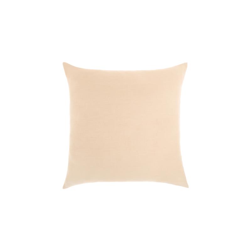 Coincasa λινό κάλυμμα μαξιλαριού με κουμπιά 45 x 45 cm - 007082485 Nude