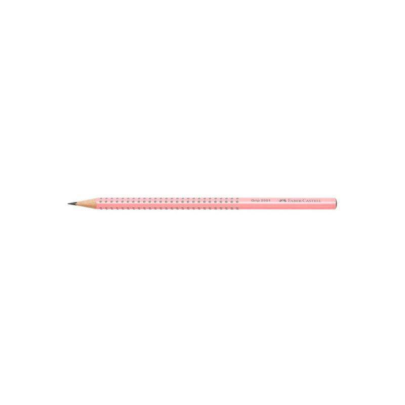 Faber-Castell μολύβι Grip Β Σομόν - 077100-129-421
