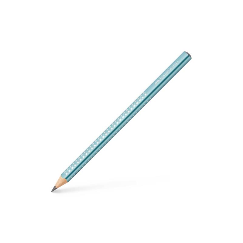 Faber-Castell μολύβι Jumbo Sparkle II Μεταλλικό Βεραμάν - 077111662