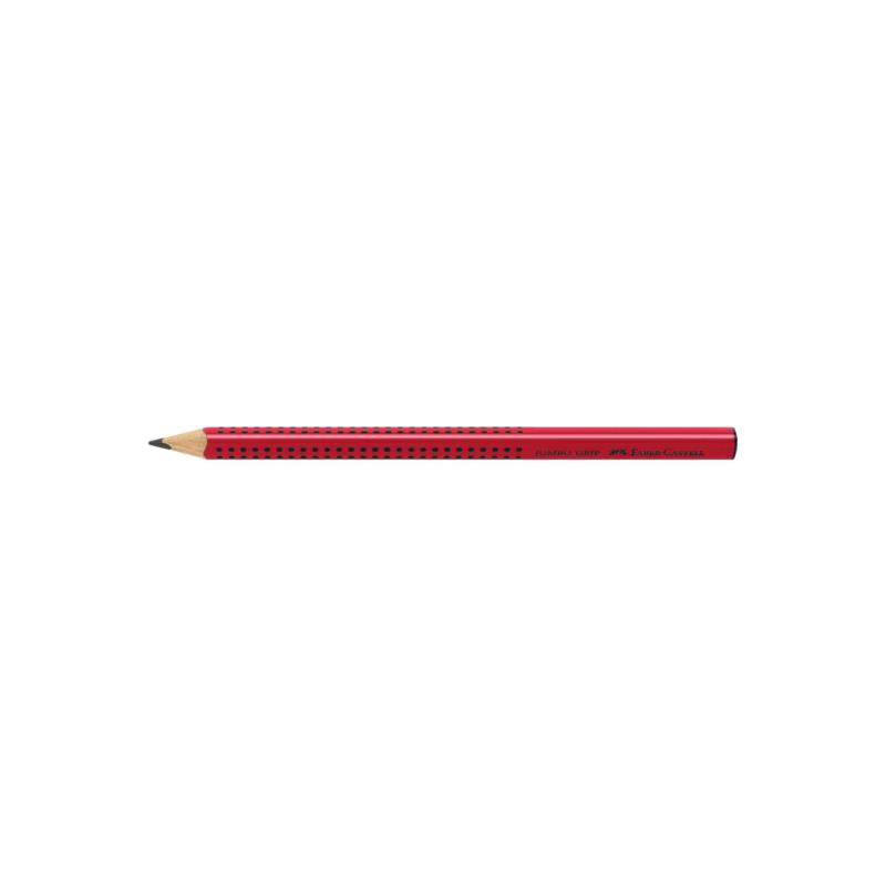 Faber-Castell μολύβι Jumbo Grip 2001 B Κόκκινο - 077111921