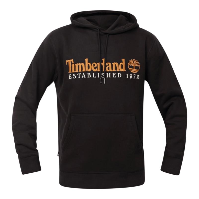 Timberland EST. 1973 HOODIE BB Μαύρο