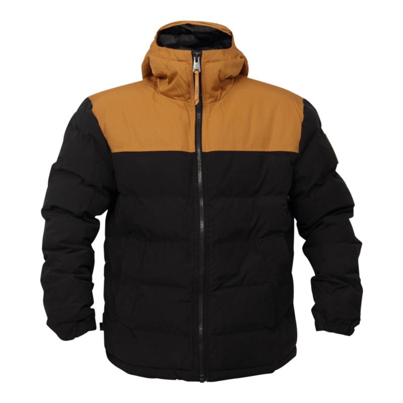 Timberland DWR WELCH MOUNTAIN HOODED PUFFER Μαύρο / Πορτοκαλί