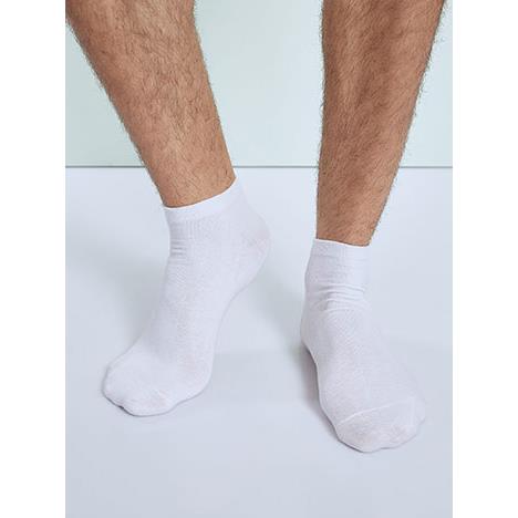 Σετ με 3 ζευγάρια ανδρικές κάλτσες μονόχρωμες WQ9886.0292+4