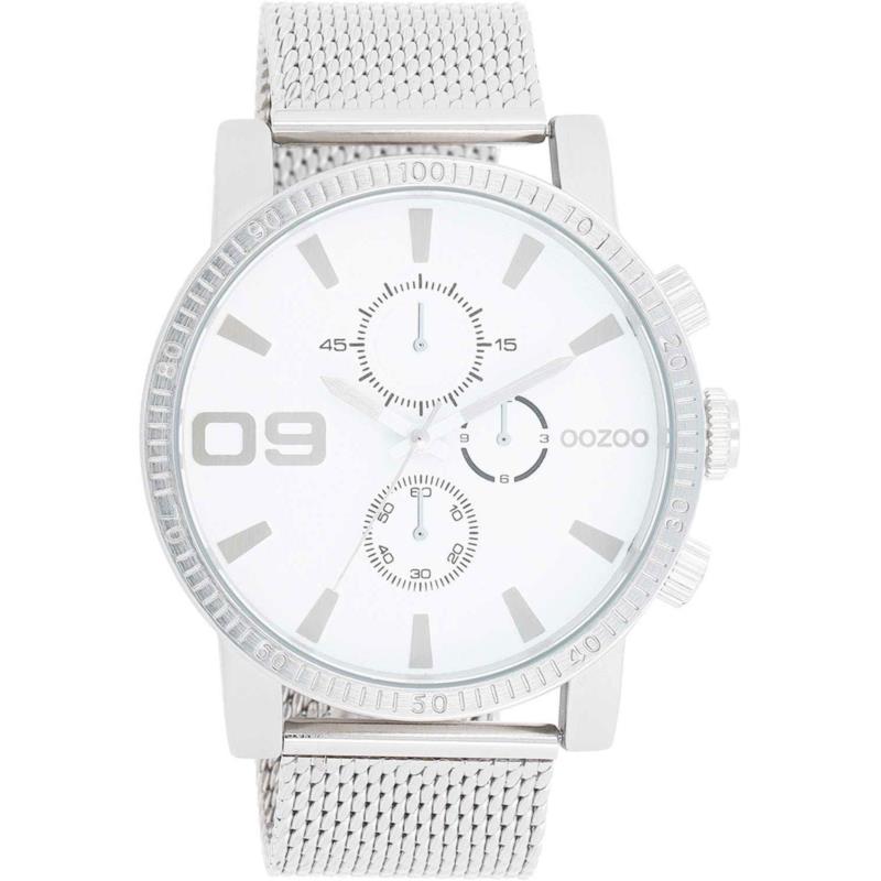 OOZOO Timepieces - C11213, Silver case with Metal Bracelet