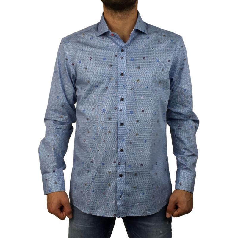Firenze μπλε πουκάμισο 016 5902