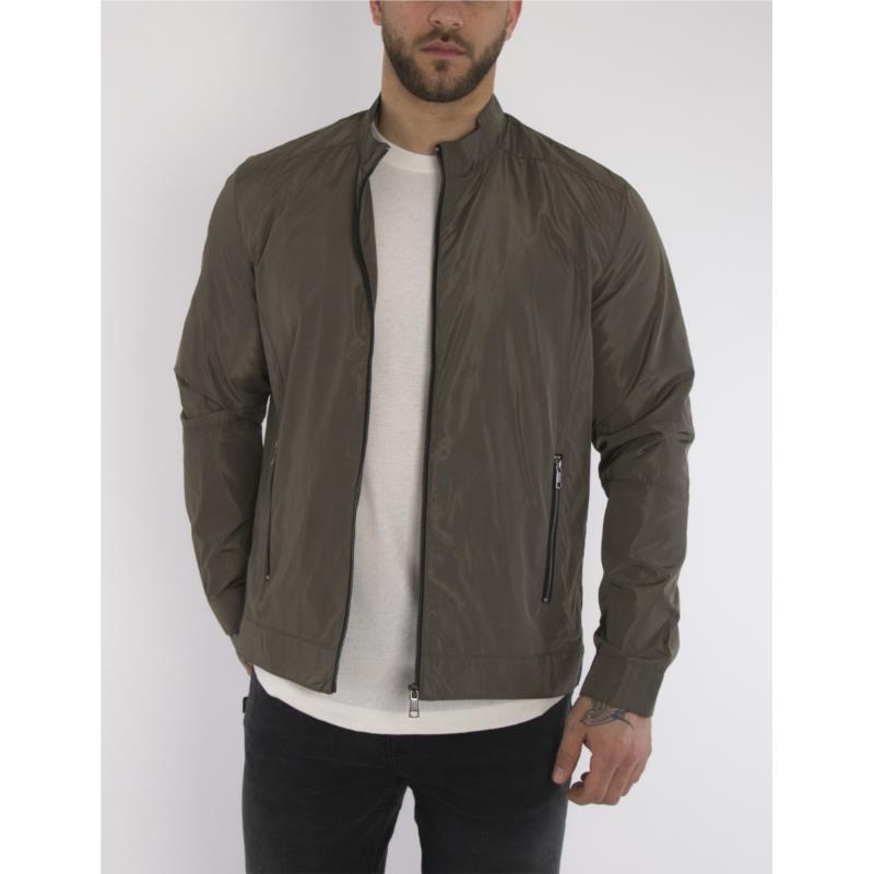 Ανδρικό καφέ Jacket με γιακά WS1571