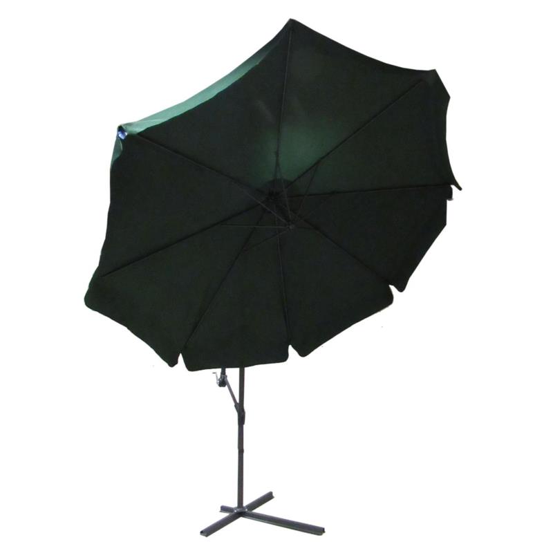 Ομπρέλα Κήπου Κρεμαστή 3m Σκούρο Πράσινο 03.ULA-BA300-DG