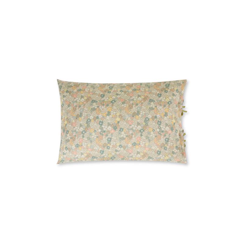 Coincasa μαξιλαροθήκη βαμβακερή με πολύχρωμο floral print 80 x 50 cm - 007373075 Πολύχρωμο