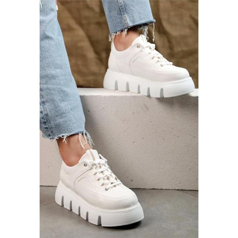 γυναικεία παπούτσια ANTROLA WHITE - 1