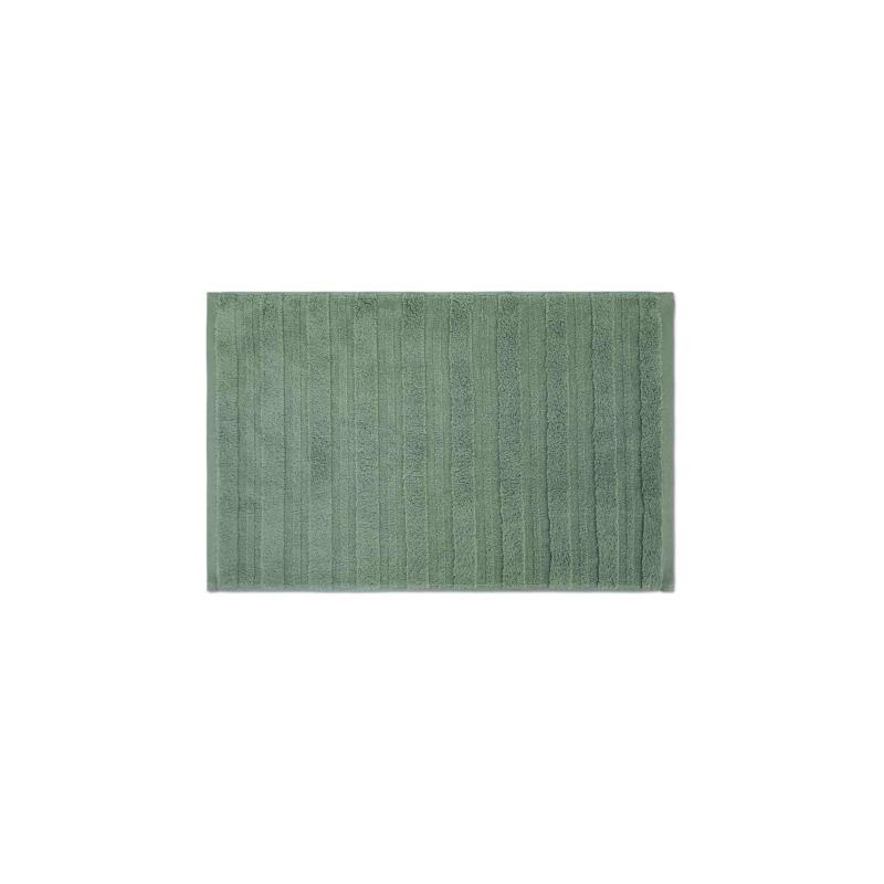 Coincasa πετσέτα χεριών μονόχρωμη με ανάγλυφες ρίγες 60 x 40 cm - 007358580 Πράσινο Ανοιχτό
