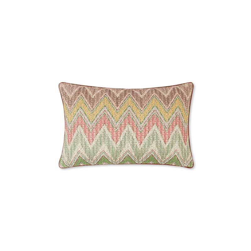 Coincasa διακοσμητικό μαξιλάρι με πολύχρωμο γεωμετρικό jacquard motif 35 x 55 cm - 007374597 Πολύχρωμο