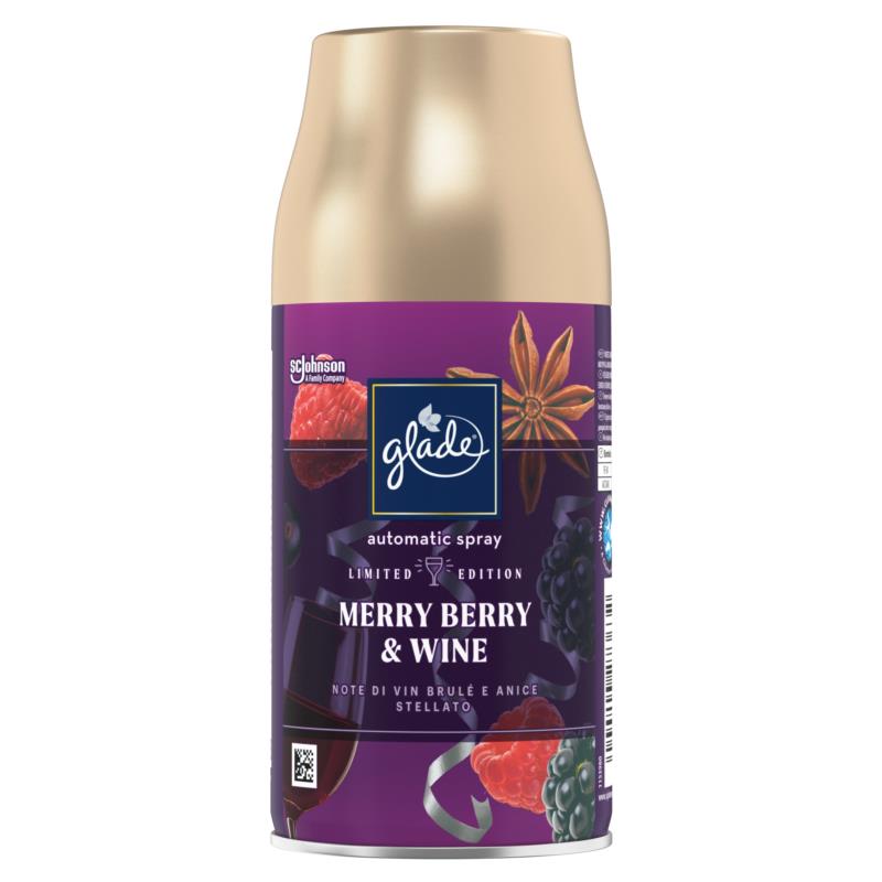 Ανταλλακτικό Αρωματικό Αυτόματης Συσκευής Ψεκασμού Merry Berry & Wine Glade (1 τεμ)