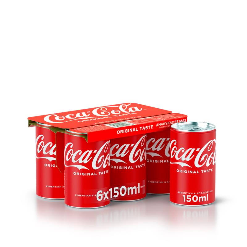 Coca-Cola Κουτί (6x150 ml)